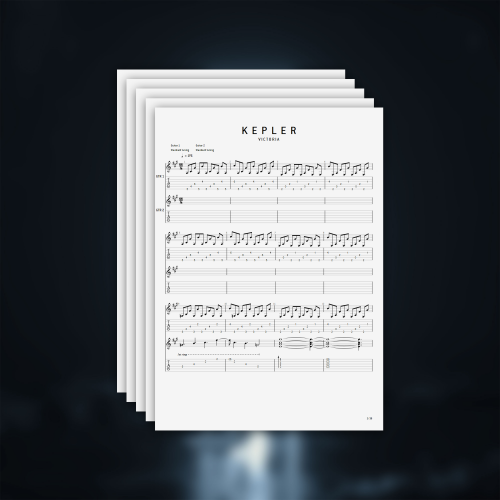 Kepler Guitar Transcription & Guitar Pro File