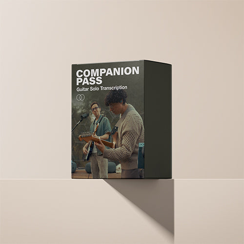 Companion Pass Guitar Solo Transcription