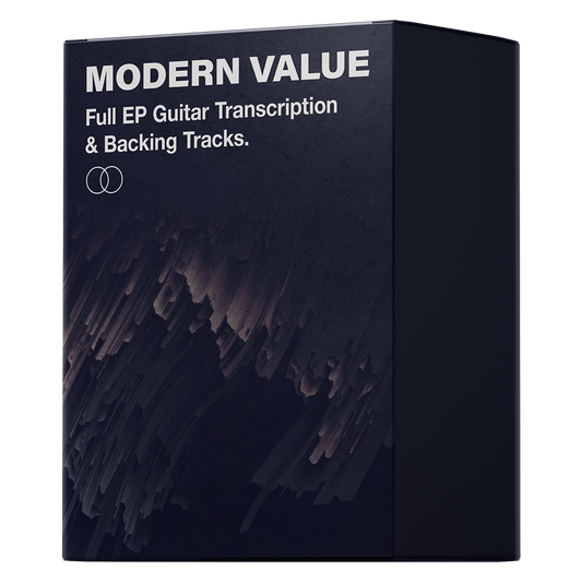 Modern Value Guitar Transcriptions & Backing Tracks