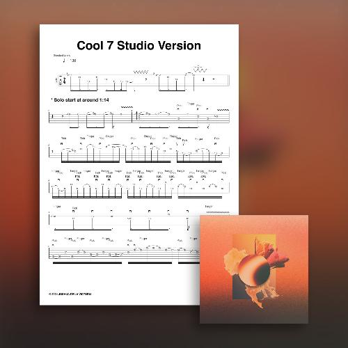 Cool 7 (Sungazer) Guitar Solo Transcription & Guitar Pro File