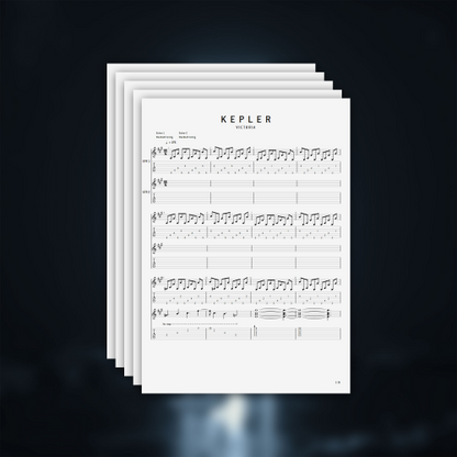 Kepler Guitar Transcription & Guitar Pro File